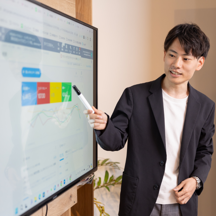 仕事中の様子