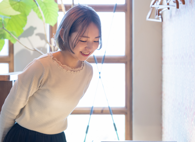 仕事中の様子